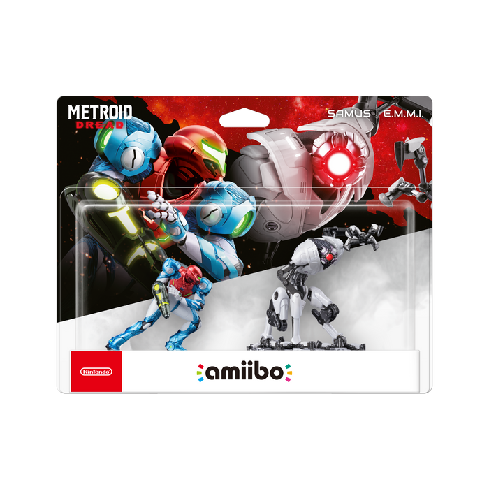 Samus and E.M.M.I. Double Pack amiibo (Metroid Dread Collection)