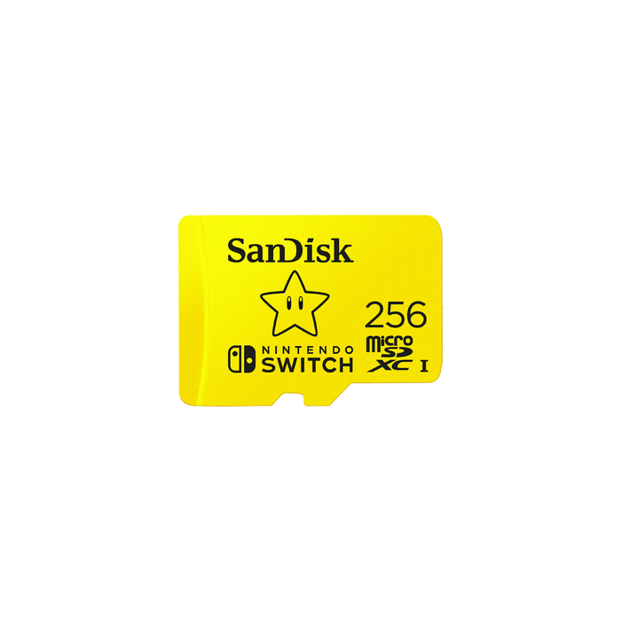SanDisk MicroSDXC Card for Nintendo Switch - 256GB - Super Mario Star Edition
