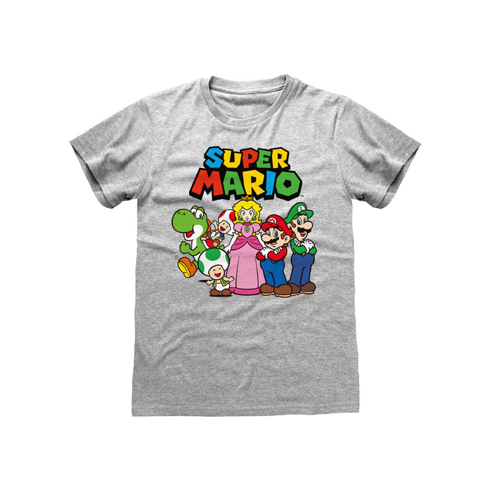 Super Mario Vintage Group Womens Shirt