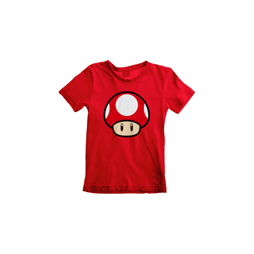 Super Mario Power-Up Mushroom Kids Shirt (12 - 13 years)