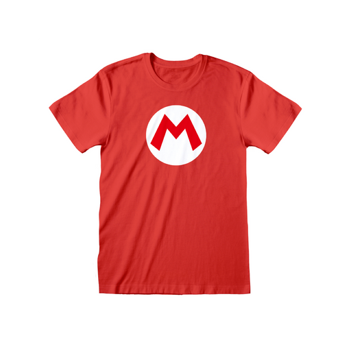 Super Mario Badge Mens Shirt