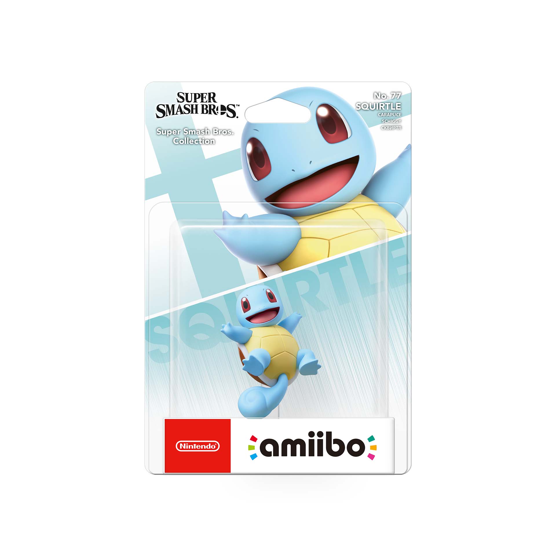 Squirtle No.77 amiibo (Super Smash Bros. Collection)