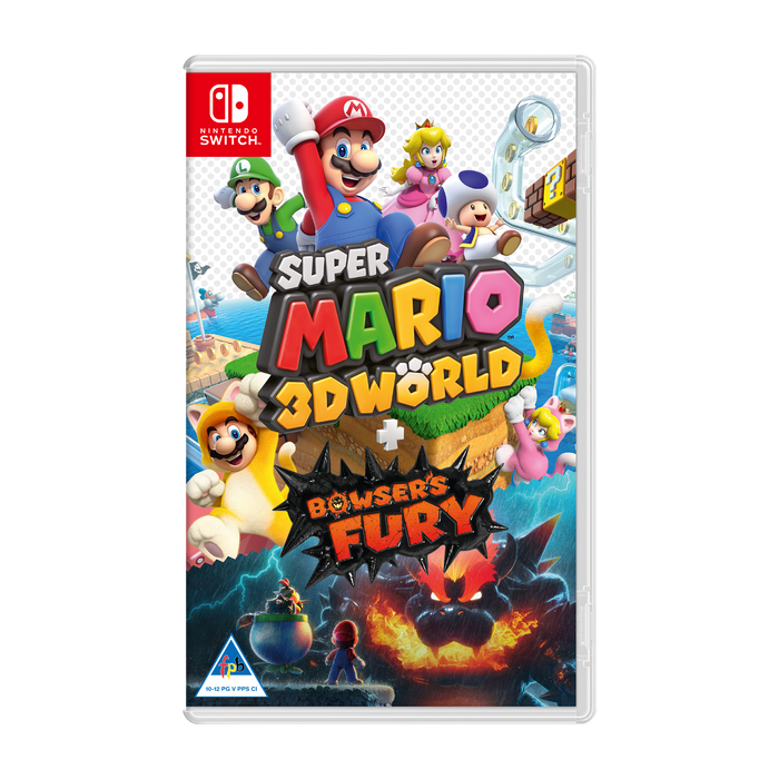 Super Mario 3D World + Bowser's Fury Packshot