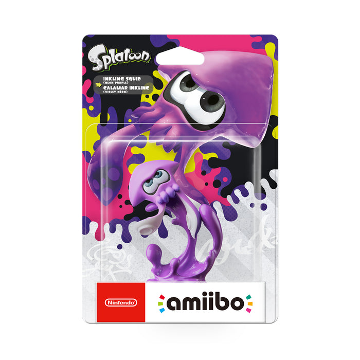 Inkling Squid (Neon Purple) amiibo (Splatoon Collection)