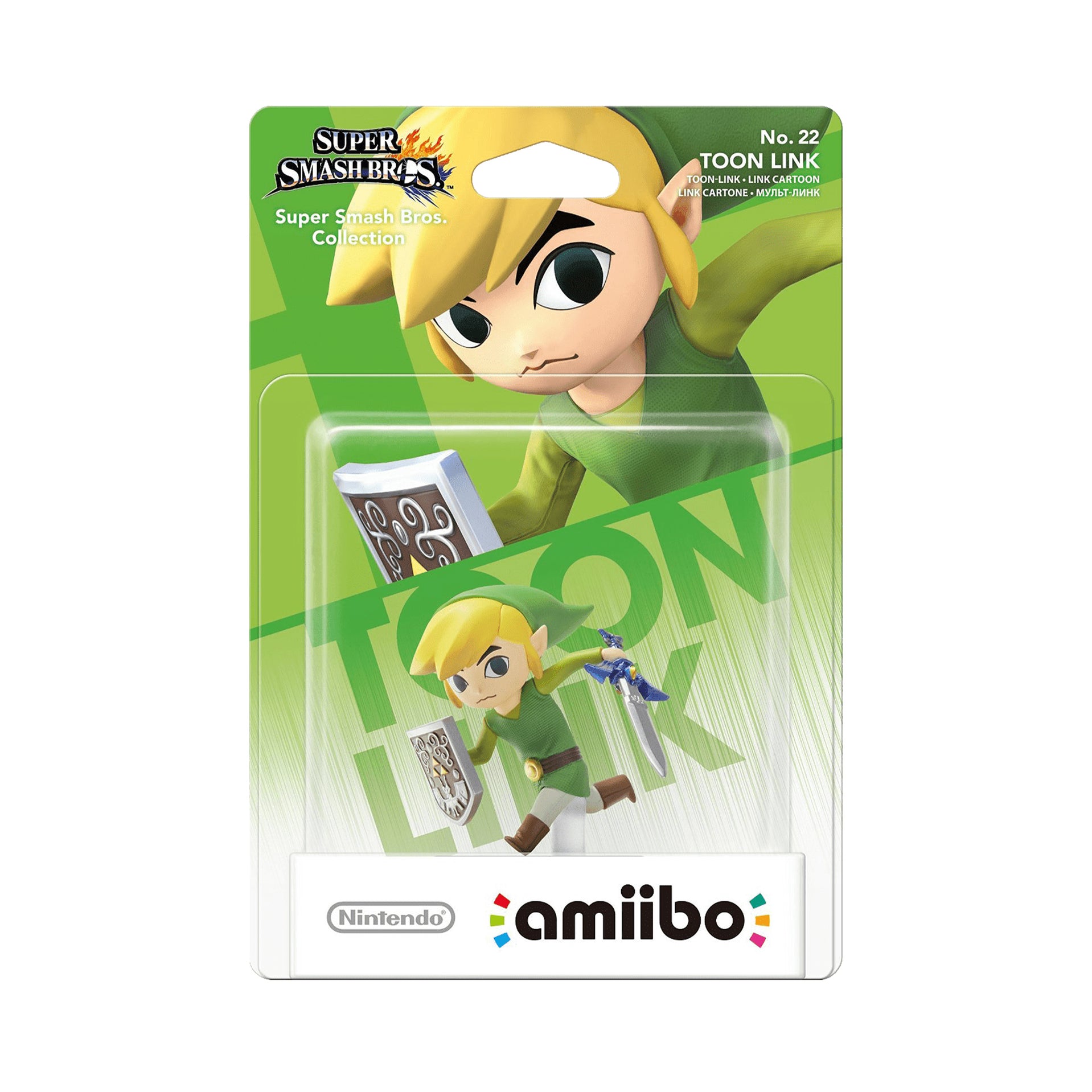 Amiibo Super Smash Bros. No. 22: Toon Link | Nintendo Distributor SA ...